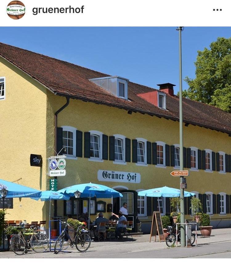 Hotel-Gasthof Gruener Hof Φράιζινγκ Εξωτερικό φωτογραφία